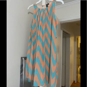 Windsor chevron shirt dress with tags